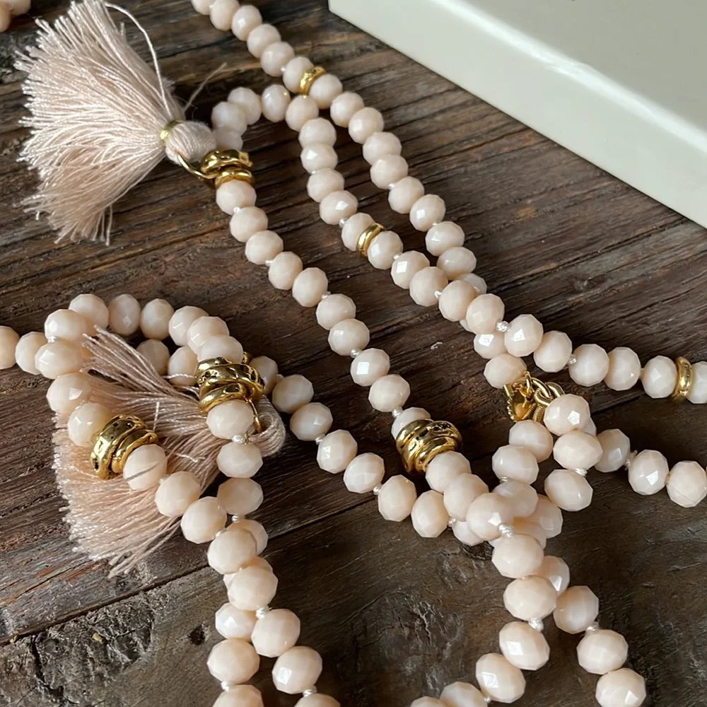 India Hicks Free Spirit horned tassel necklace EUC - Picture 6 of 7